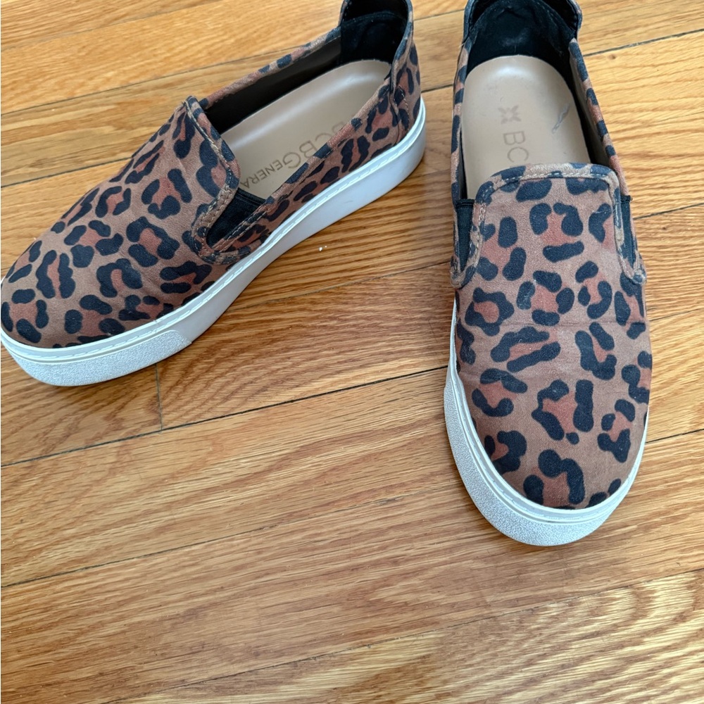 BCBGeneration Leopard Print Slip-On Sneakers